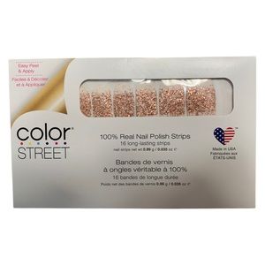 Coming up rose gold, Color Street nail polish strips
